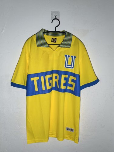 mexico tigres yellow retro model s-xxl