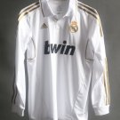 Real Madrid 11-12 home long sleeves player version S-3XL