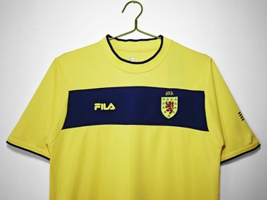 Scotland 2002 away yellow