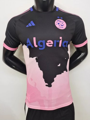 Algeria 24-25 black pink A30 player version XS-2XL