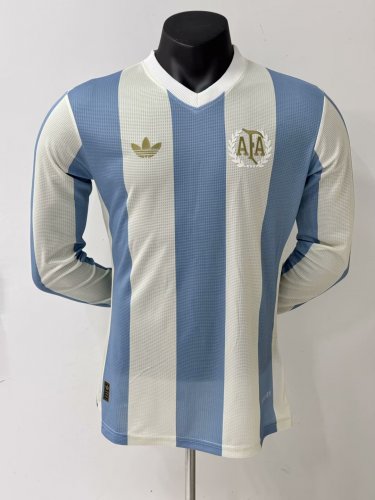 Argentina 50th player version long sleeves s-xxl