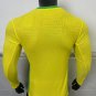 brazil 25-26 home long sleeves player version S-2XL