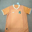 Ivory Coast 23-24 home orange S-XXL