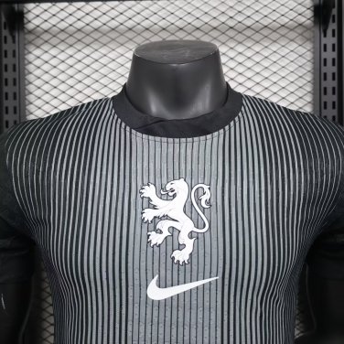 netherlands 25-26 black gk player version S-XXL