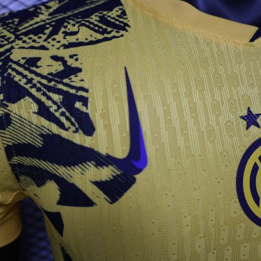 inter 24-25 yellow third away player version s-xxl