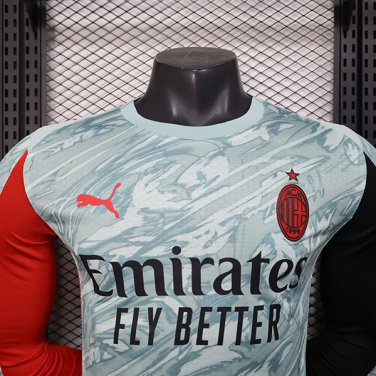 milan 25-26 green gk player version long sleeves S-XXL