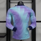 Arsenal 24-25 third blue player version long sleeves S-XXL