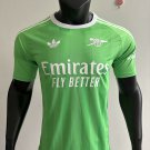 arsenal 25-26 green gk player version s-xxl