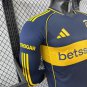 Boca 25-26 home player version long sleeves S-2XL