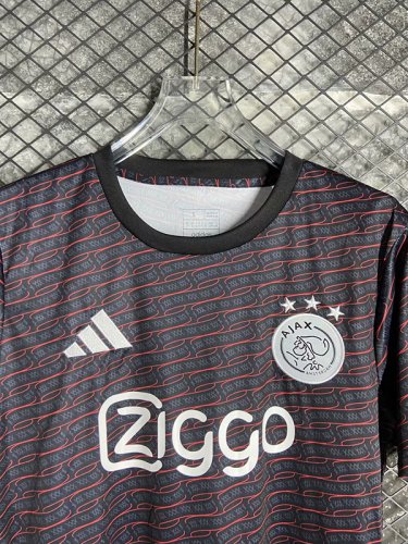 ajax 24 black training jersey s-xxl