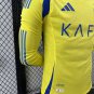 Al-Nassr 24-25 home player version long sleeves S-2XL