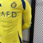 Al-Nassr 24-25 home player version long sleeves S-2XL