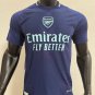 Arsenal 24 Blue Player version training jersey