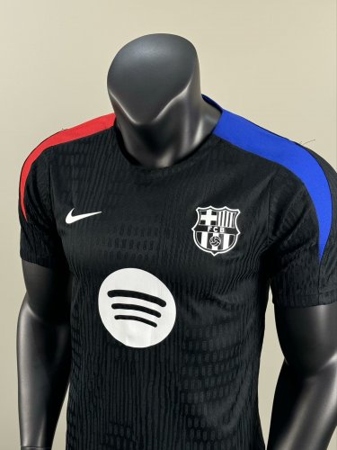 B-A 24-25 black player version training jersey S-2XL