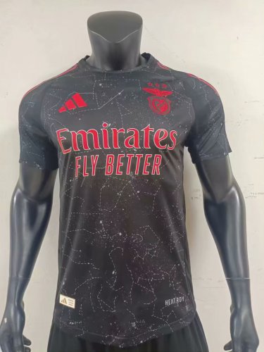 Benfica 24-25 Black player version S-2XL