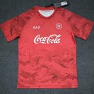 napoli 24 red training jersey