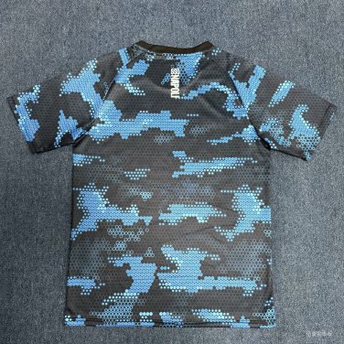 napoli 24-25 black blue training jersey