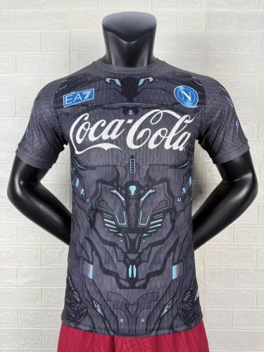Napoli 25-26 gray player version training jersey