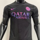 paris 24 black pink training jersey player version S-XXL