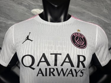 Paris 25-26 white Player Version training jersey