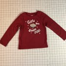 Gymboree Girls Have S'more Fun Red long-sleeve top blouse Size 6 Gymboree Girls Have S'more Fun Red long-sleeve top blouse Size 6