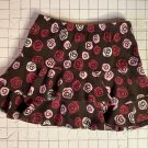 Gymboree Chocolate Roses Skort Size 5