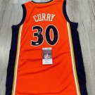 #30 STEPHEN CURRY Jersey Signed Autographed JSA Authentication