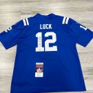 NFL PLAYER ANDREW LUCK Hand Signed Jersey JSA COA