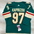 JERSEY HAND SIGNED AUTOGRAPHED KIRILL KAPRIZOV JSA AUTHENTICATION