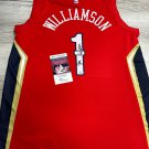 Zion Williamson Jersey Hand Signed Autographed JSA COA