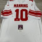 HAND SIGNED AUTOGRAPHED ELI MANNING JERSEY JSA COA