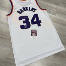White jersey Charles Barkley hand signed autographed JSA COA