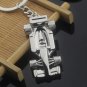 F1 Racing Car Stereo Metal Keychain