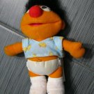 FISHER PRICE Jim Henson SESAME STREET Baby ERNIE Rubber Duckie Outfit 8" Plush FISHER PRICE Jim Henson SESAME STREET Baby ERNIE Rubber Duckie Outfit 8" Plush
