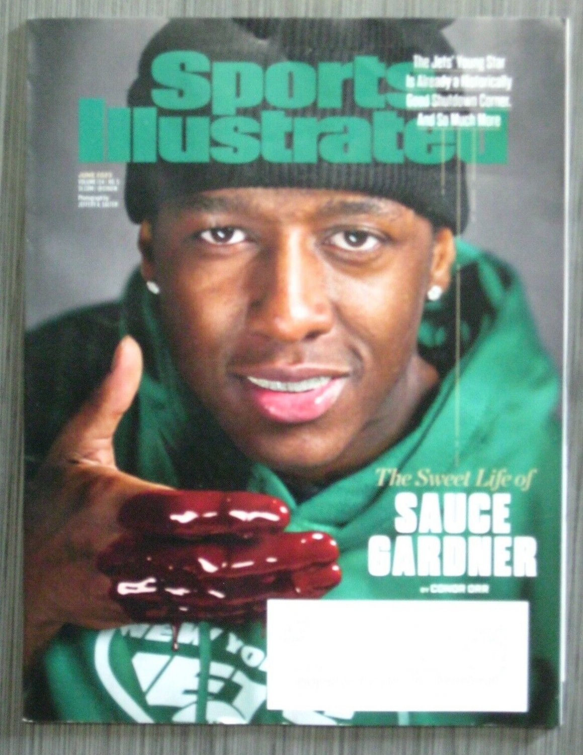 Sports Illustrated Magazine June 2023 NEW YORK JETS Sauce Gardner Sweet