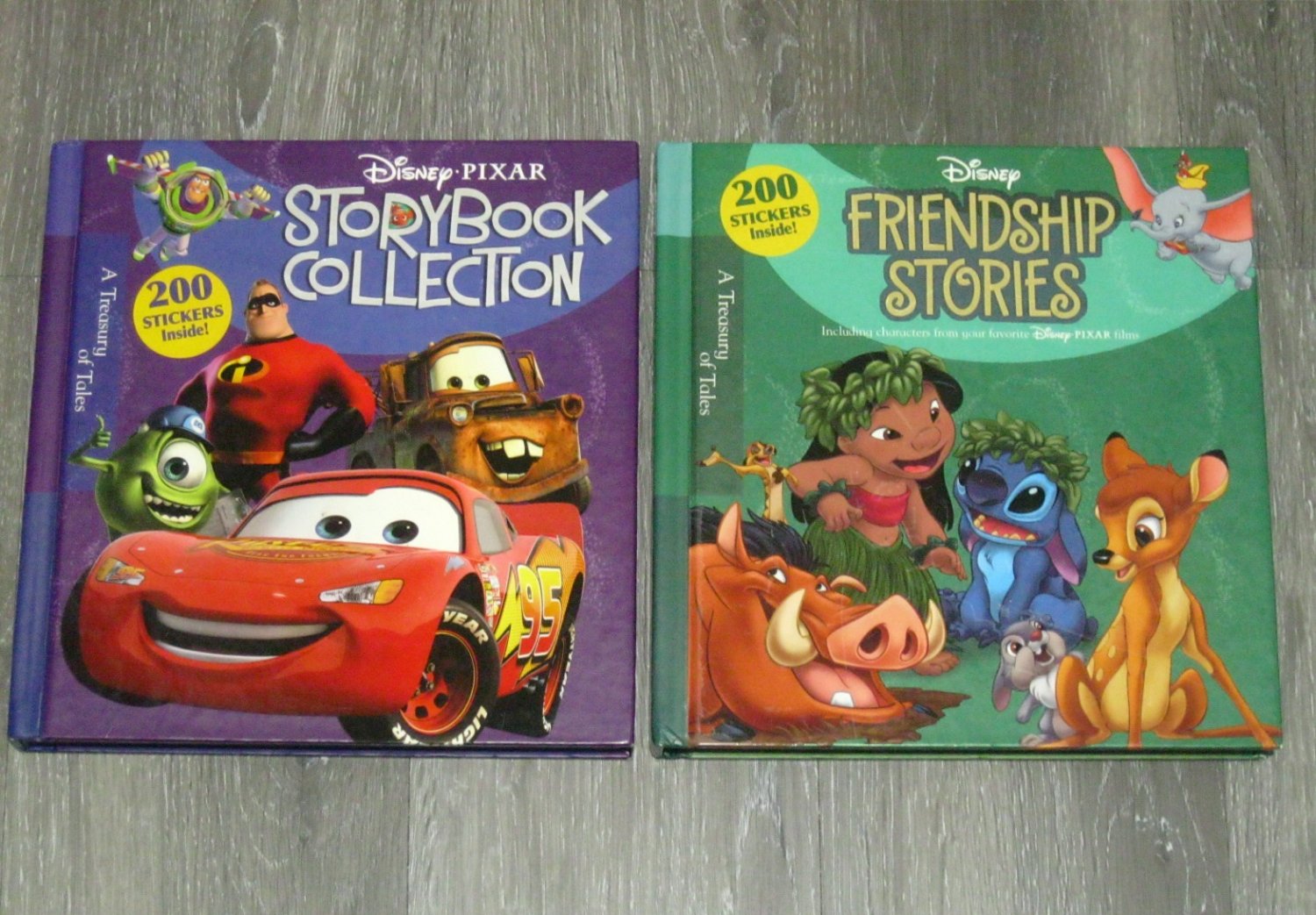 DISNEY Pixar Storybook Collection & Friendship Stories Hardcover HB ...