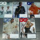 GQ Magazine LOT of 6 Pitt Clooney Beyoncé Kevin Costner Novak Pharrell 2024