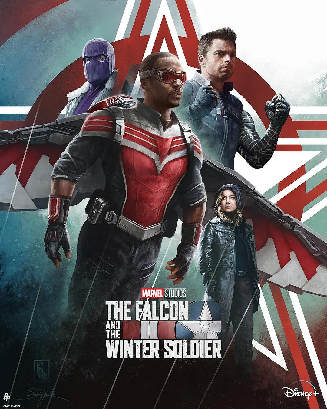 The Falcon and the Winter Soldier (Blu-ray) 2021