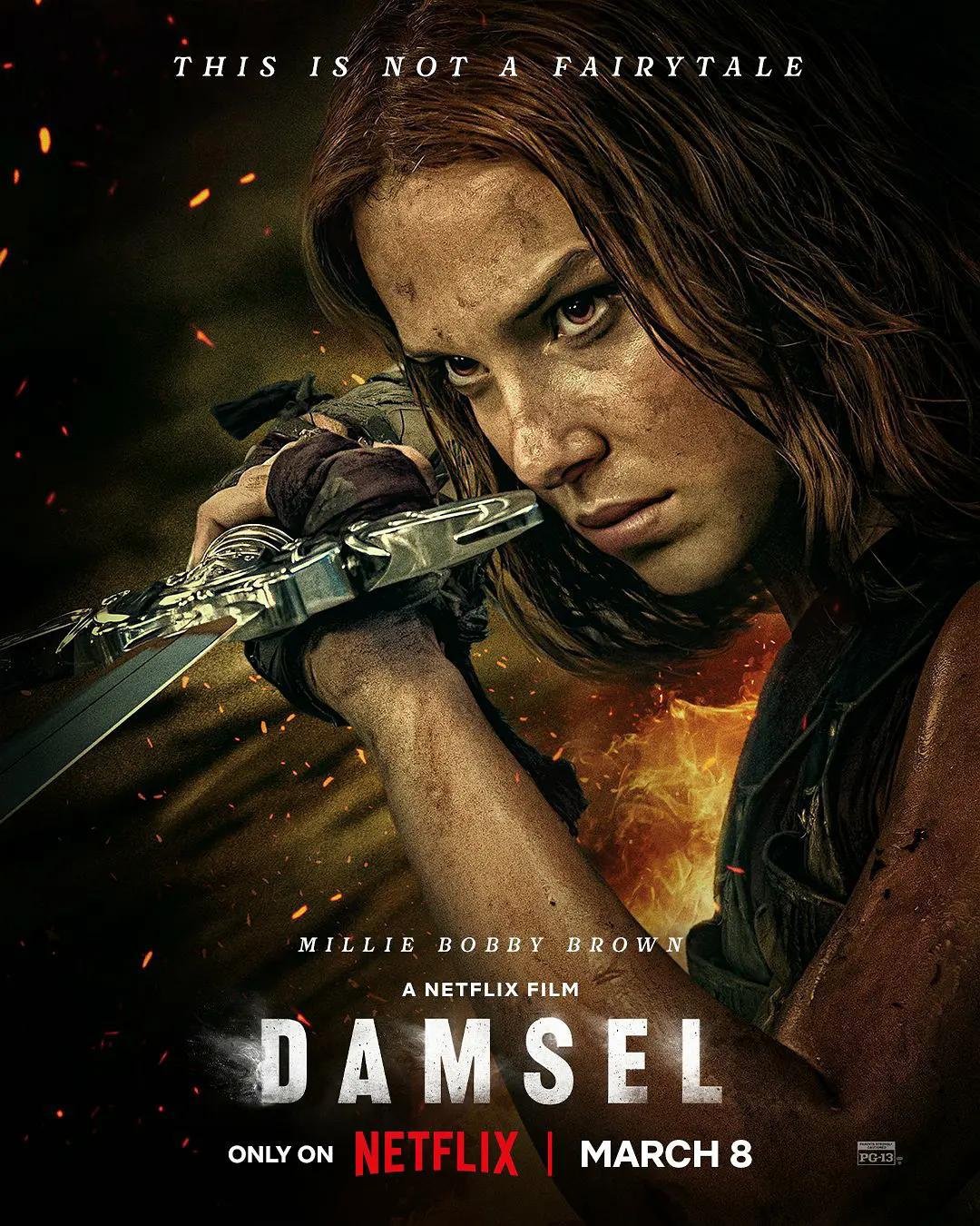 Damsel (Blu-ray) 2024 Free Shipping