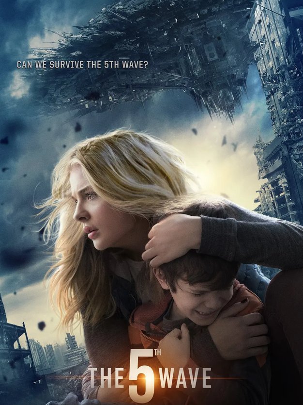 The 5th Wave (Blu-ray) 2016 Free Shipping
