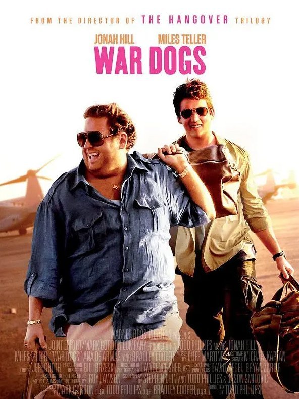 War Dogs (Blu-ray) 2016 Free Shipping