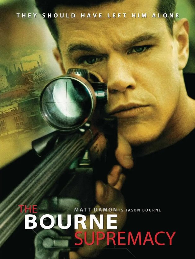 The Bourne Supremacy (Blu-ray) 2004 Free Shipping