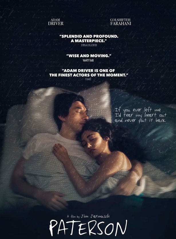 Paterson (Blu-ray) 2016 Free Shipping