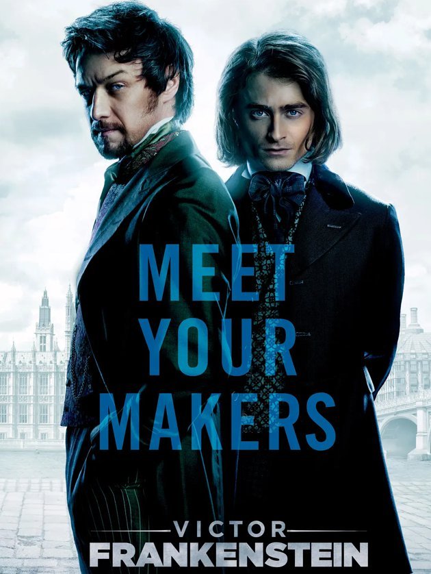 Victor Frankenstein (Blu-ray) 2015 Free Shipping