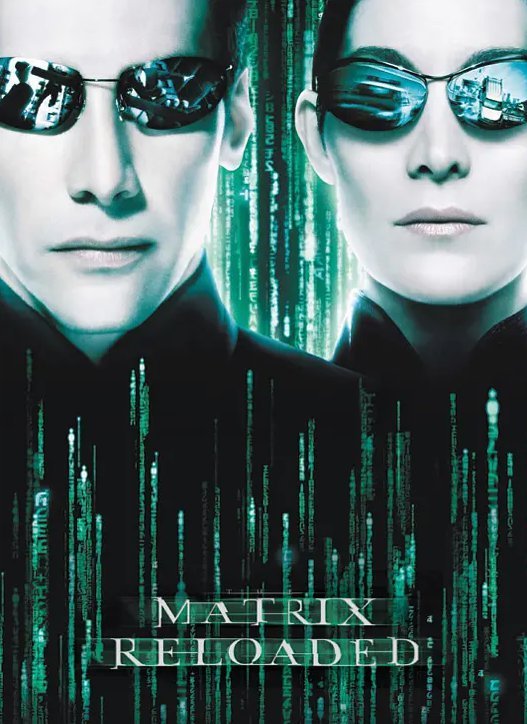 The Matrix Reloaded (Blu-ray) 2003 Free Shipping