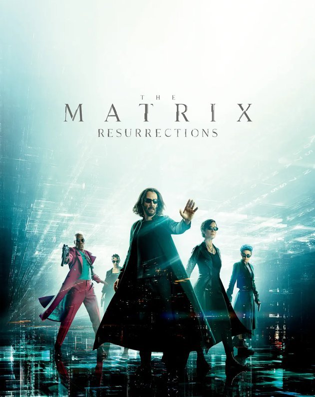 The Matrix Resurrections (Blu-ray) 2021 Free Shipping