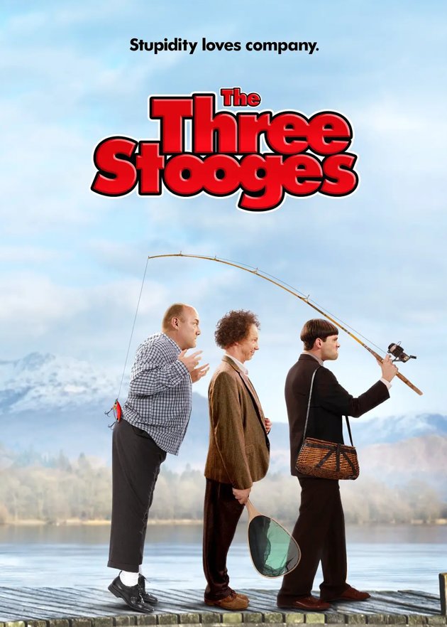 The Three Stooges (Blu-ray) 2012 Free Shipping