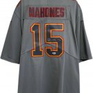 Jersey NFL PATRICK MAHOMES Kansas City Chiefs Signed Autographed Grey BAS COA