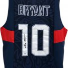 NBA KOBE BRYANT Jersey Hand Signed Autographed USA PSA/DNA