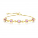 New Jewelry S925 Sterling Silver Plated K Gold Bracelet High-end Jewelry